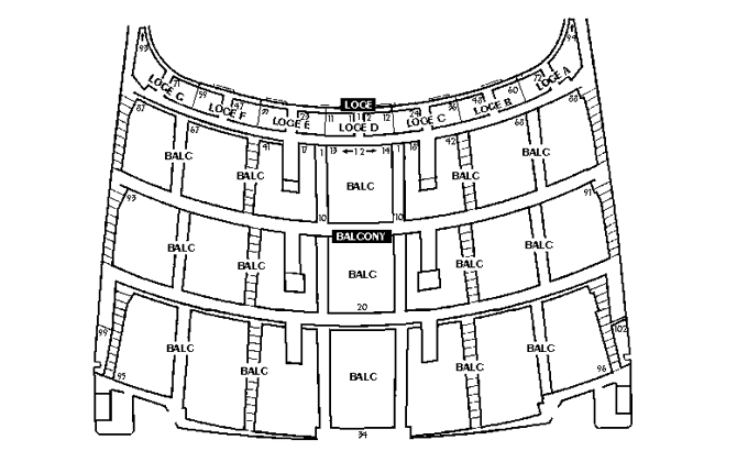 The Shrine Los Angeles Seating Chart