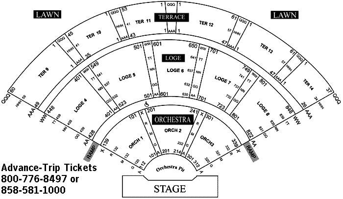 Verizon Irvine Seating Chart